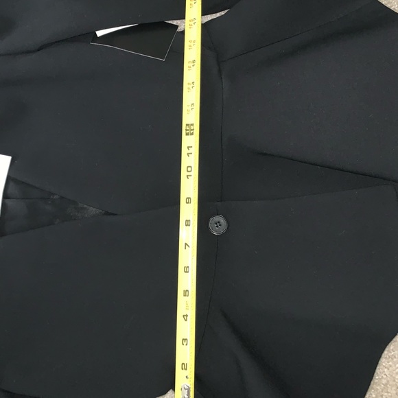 NEW Stella McCartney Mid Weight Peplum Wool Blazer - Picture 5 of 6